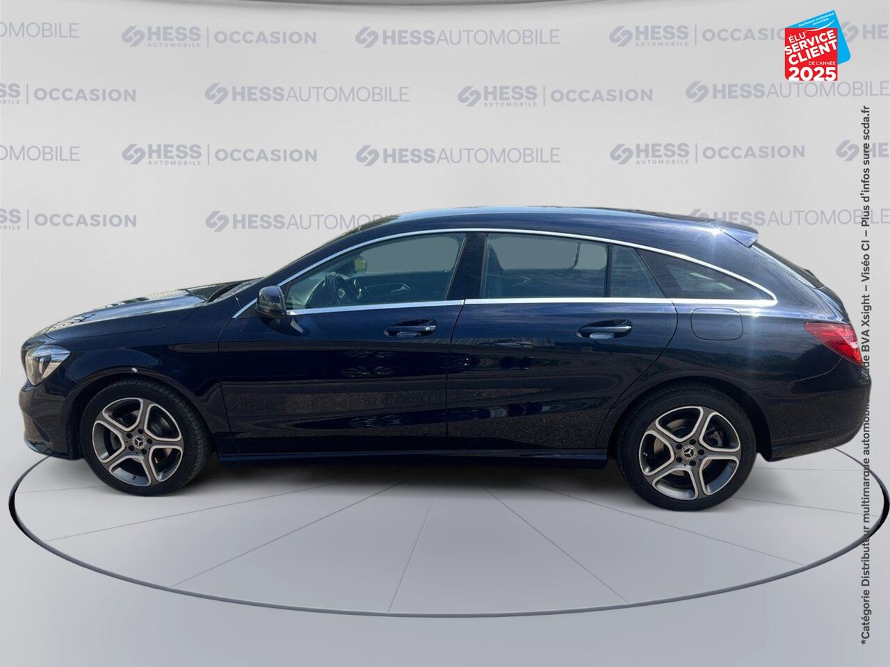 Véhicule d'occasion MERCEDES-BENZ CLA SHOOTING BRAKE 180 D BUSINESS 7G-DCT chez BMW Pontarlier