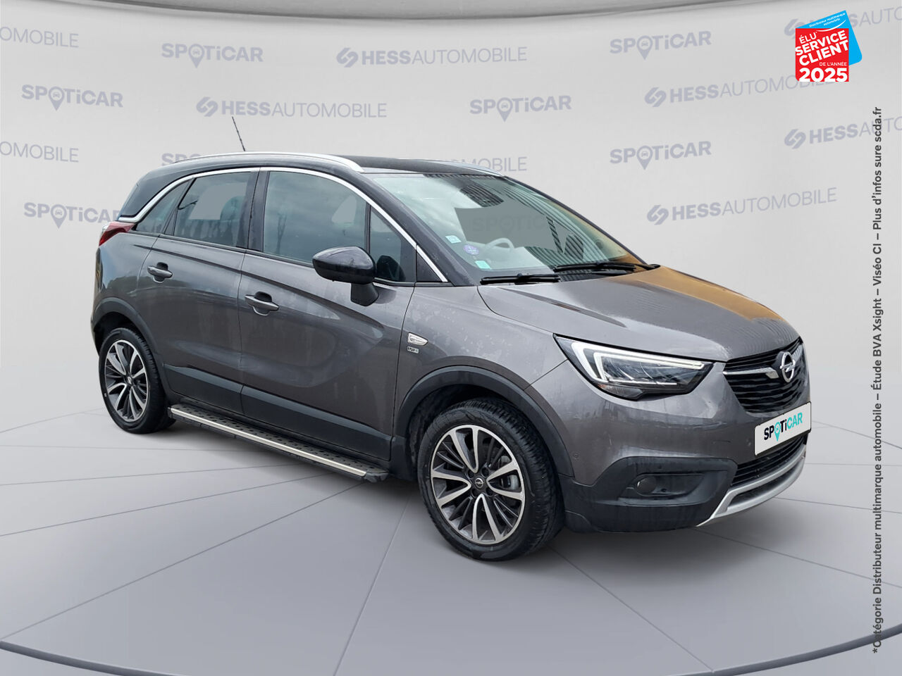 Véhicule d'occasion OPEL CROSSLAND X 1.2 TURBO 110CH DESIGN 120 ANS EURO 6D-T chez Toyota Saint Dizier