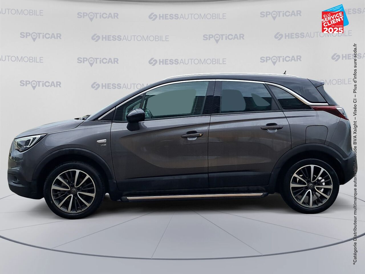 Véhicule d'occasion OPEL CROSSLAND X 1.2 TURBO 110CH DESIGN 120 ANS EURO 6D-T chez Toyota Saint Dizier
