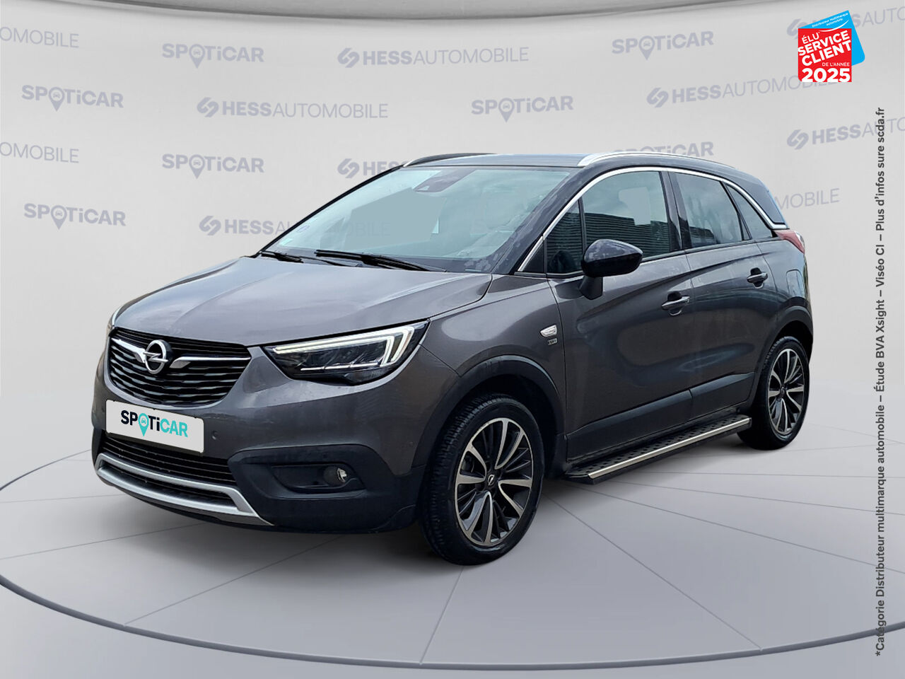 Véhicule d'occasion OPEL CROSSLAND X 1.2 TURBO 110CH DESIGN 120 ANS EURO 6D-T chez Toyota Saint Dizier