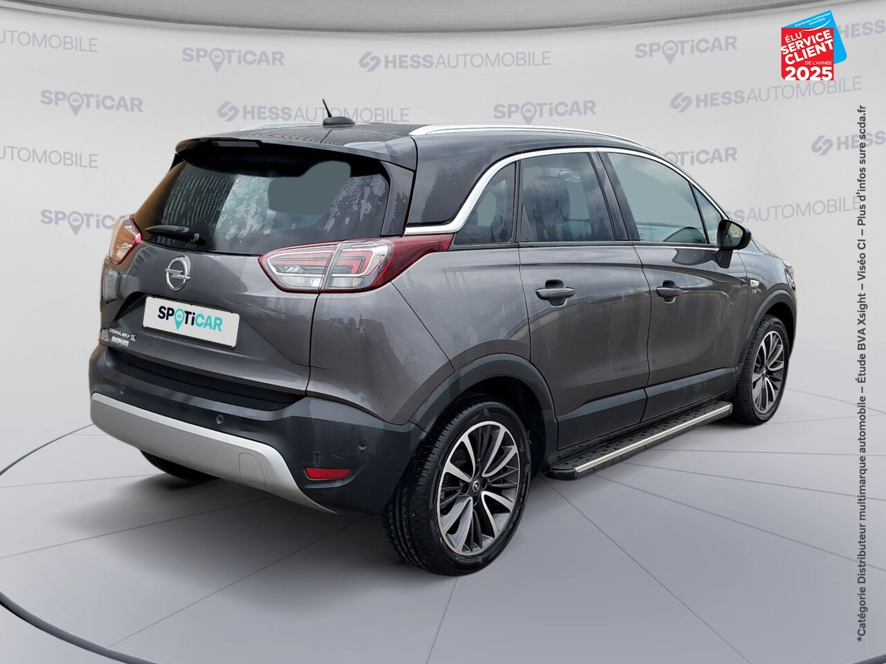 Véhicule d'occasion OPEL CROSSLAND X 1.2 TURBO 110CH DESIGN 120 ANS EURO 6D-T chez Toyota Saint Dizier