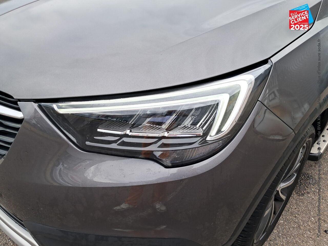Véhicule d'occasion OPEL CROSSLAND X 1.2 TURBO 110CH DESIGN 120 ANS EURO 6D-T chez Toyota Saint Dizier