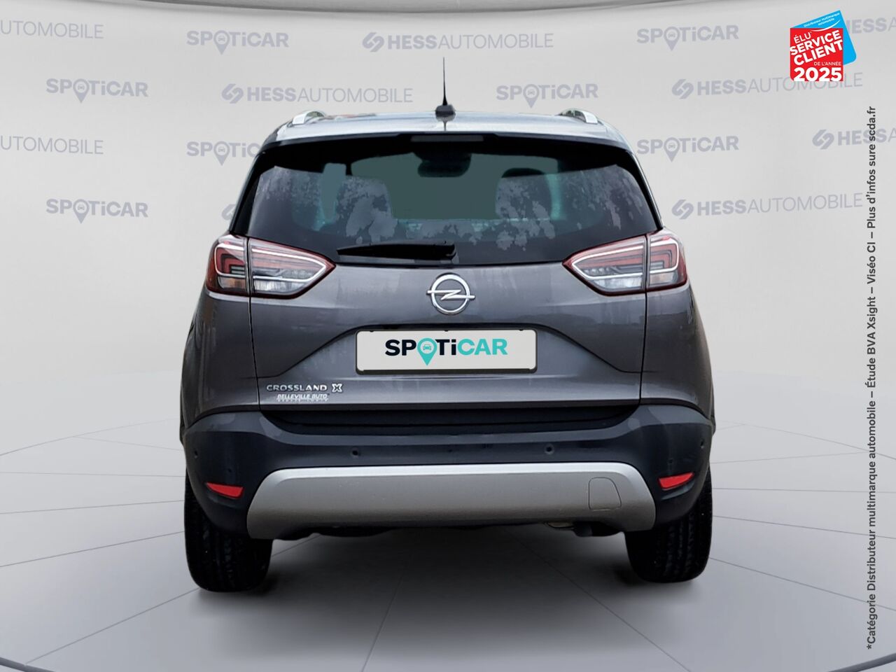 Véhicule d'occasion OPEL CROSSLAND X 1.2 TURBO 110CH DESIGN 120 ANS EURO 6D-T chez Toyota Saint Dizier