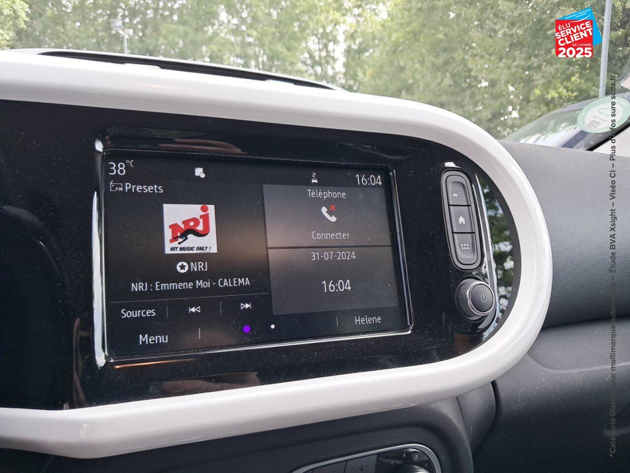 Véhicule d'occasion RENAULT TWINGO E-TECH ELECTRIC ZEN R80 ACHAT INTEGRAL - 21 chez Hyundai Chalons