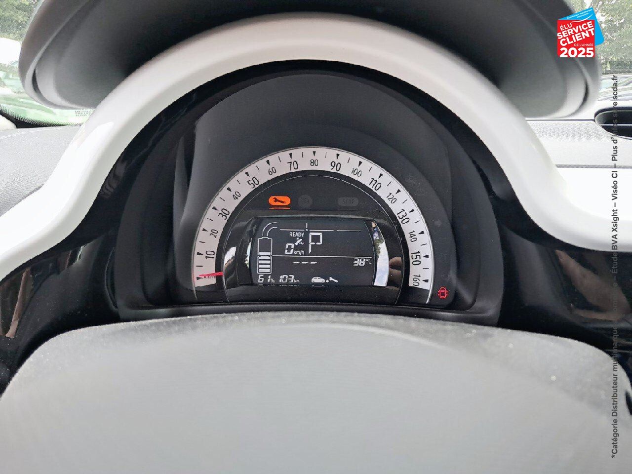 Véhicule d'occasion RENAULT TWINGO E-TECH ELECTRIC ZEN R80 ACHAT INTEGRAL - 21 chez Hyundai Chalons