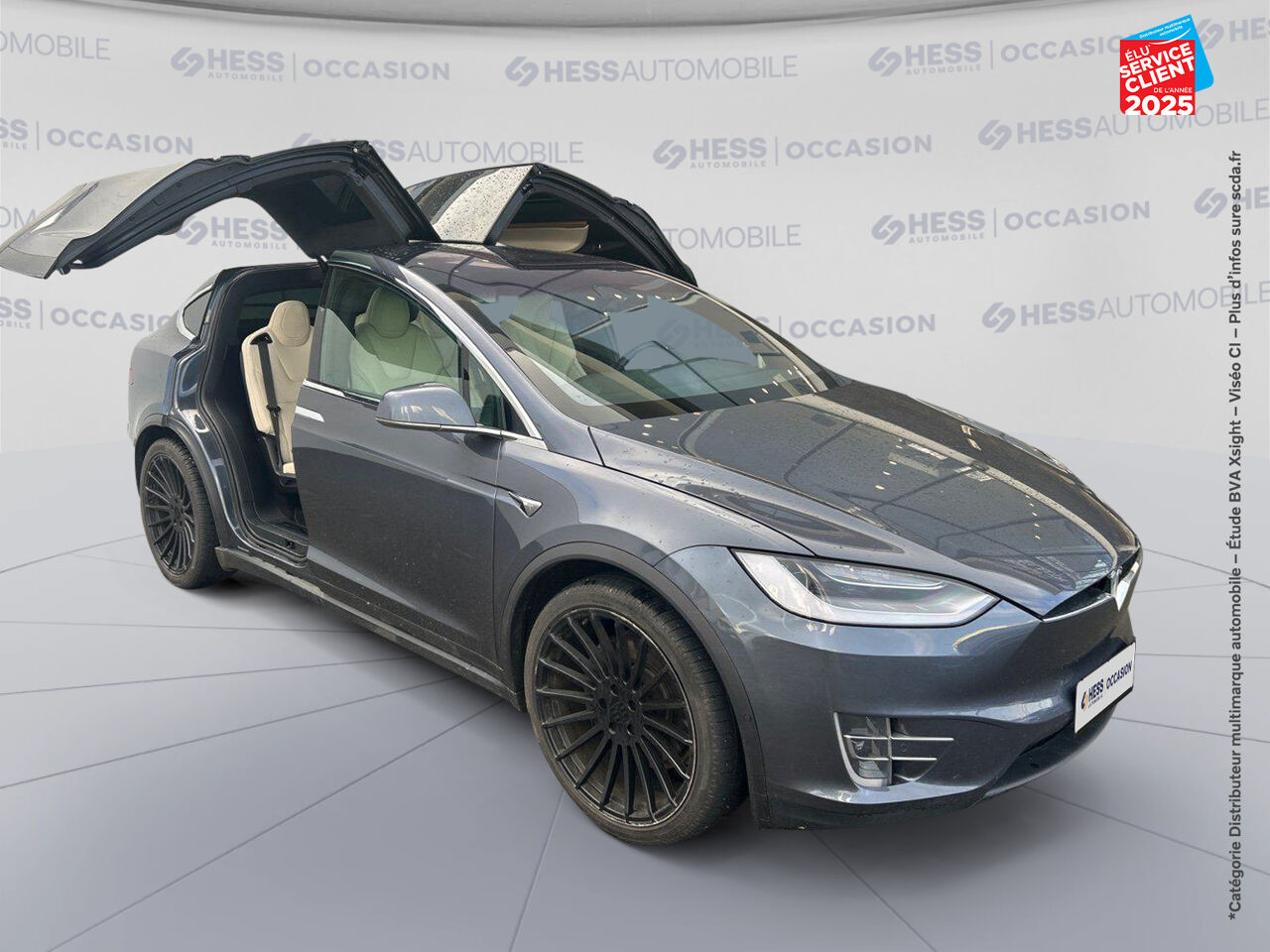 Véhicule d'occasion TESLA MODEL X LONG RANGE PLUS chez Renault Saint-Louis