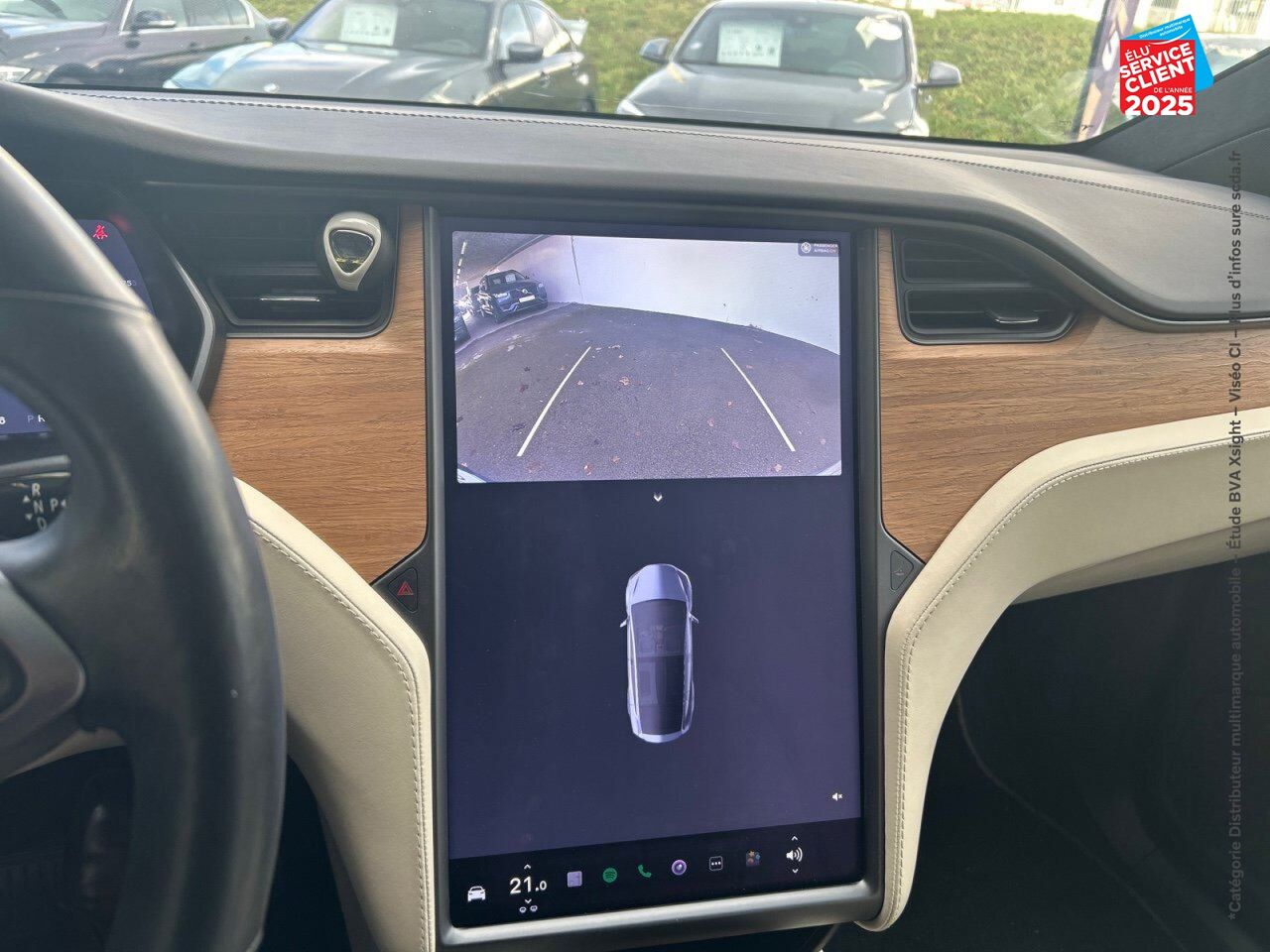 Véhicule d'occasion TESLA MODEL X LONG RANGE PLUS chez Renault Saint-Louis