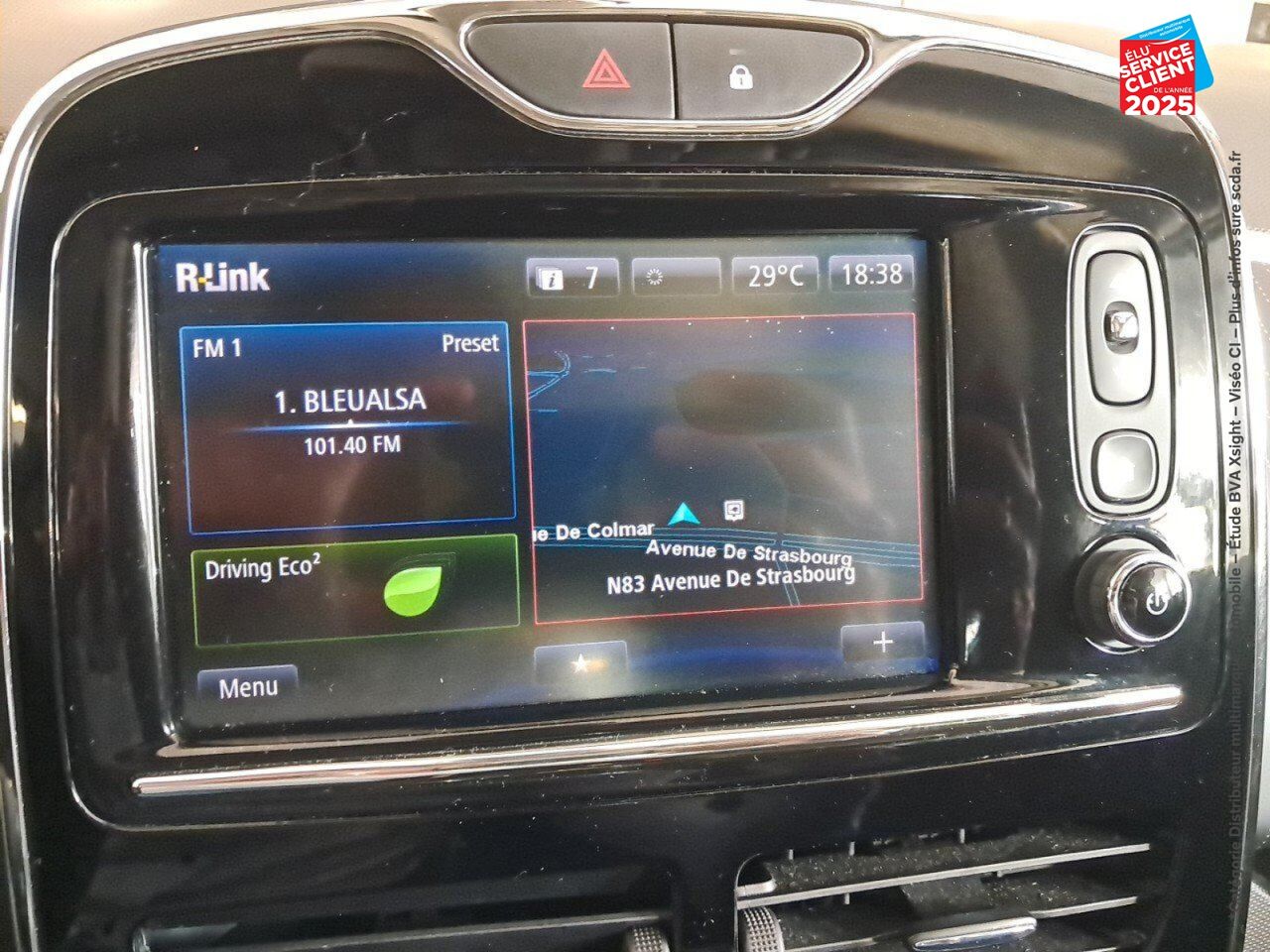 Véhicule d'occasion RENAULT ZOE INTENS R110 MY19 chez Renault Saint-Louis