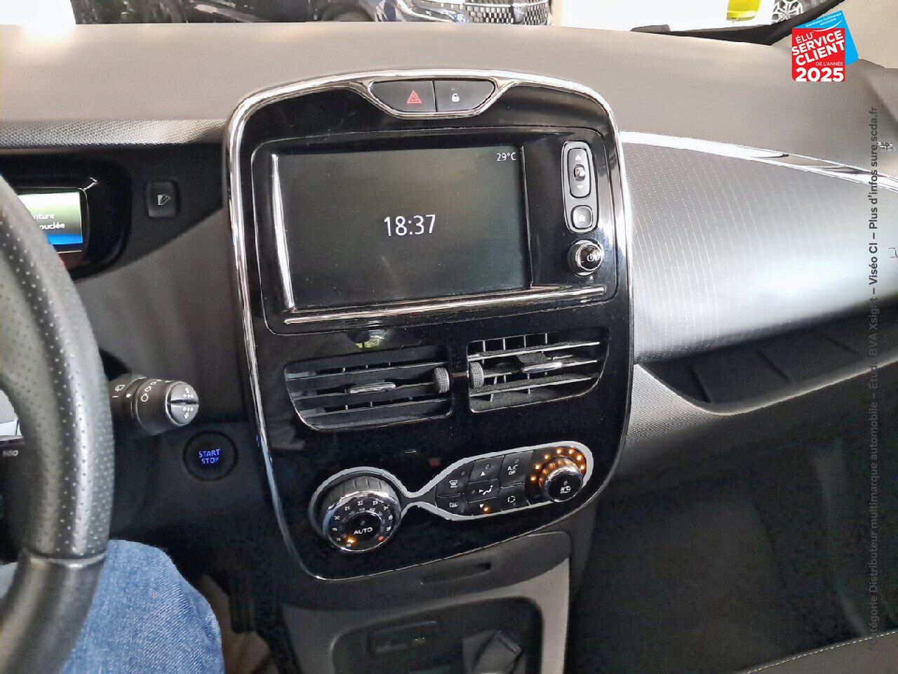 Véhicule d'occasion RENAULT ZOE INTENS R110 MY19 chez Renault Saint-Louis