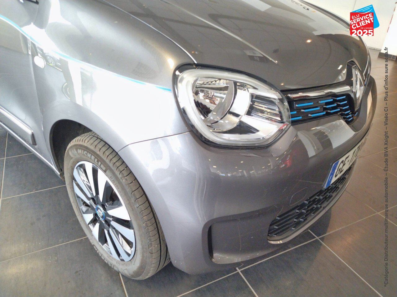 Véhicule d'occasion RENAULT TWINGO E-TECH ELECTRIC INTENS R80 ACHAT INTEGRAL - 21MY chez Toyota Bar le Duc