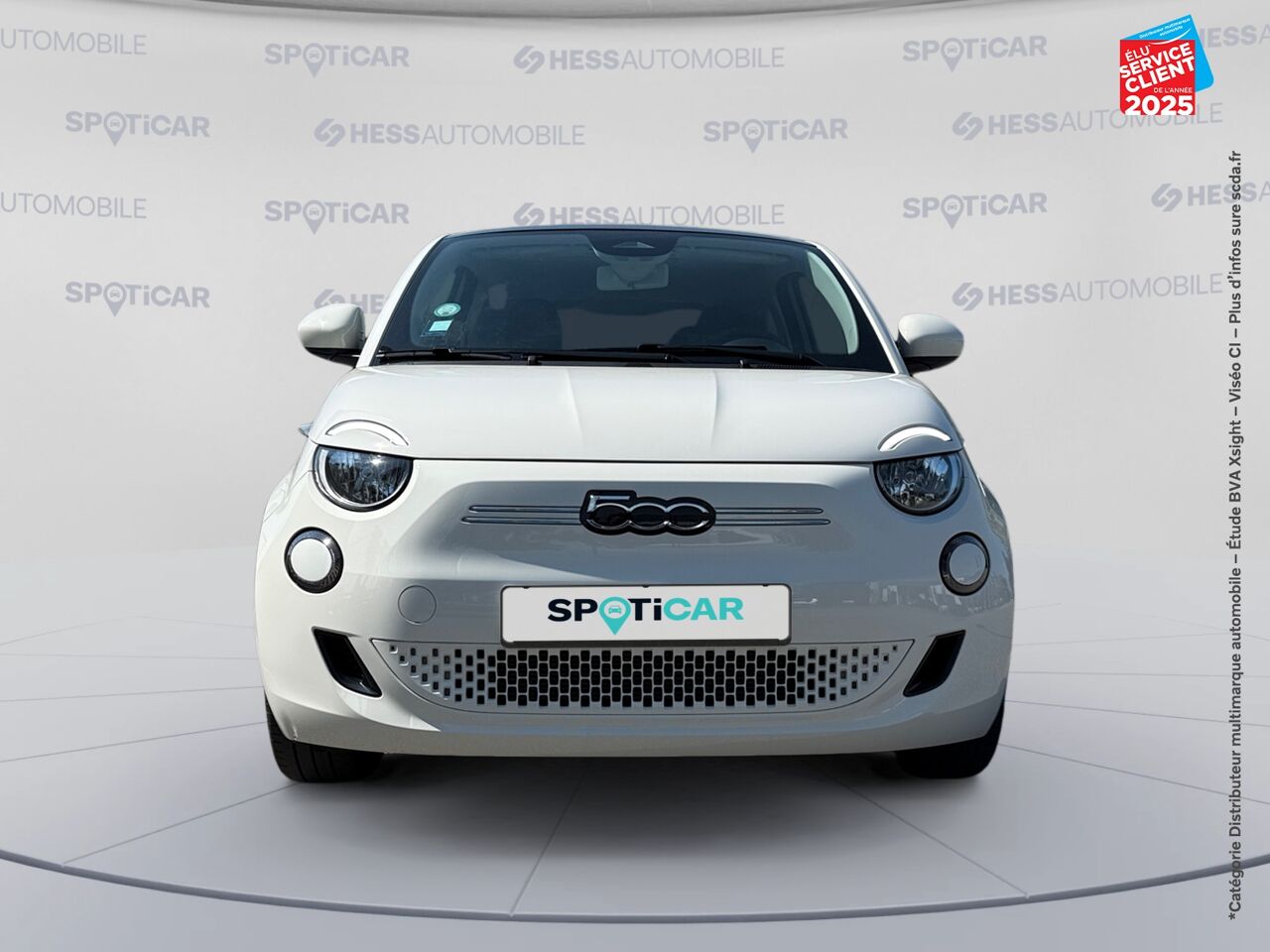 Véhicule d'occasion FIAT 500 E 118CH ICONE TPANO GPS CAMERA chez HESS Automobile