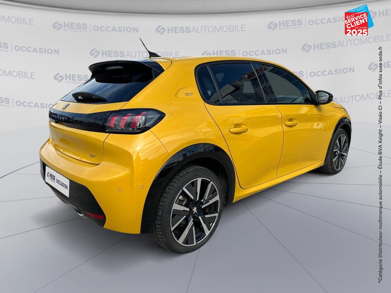 Véhicule d'occasion PEUGEOT 208 1.2 PURETECH 100CH SS GT 118G chez Peugeot Sedan