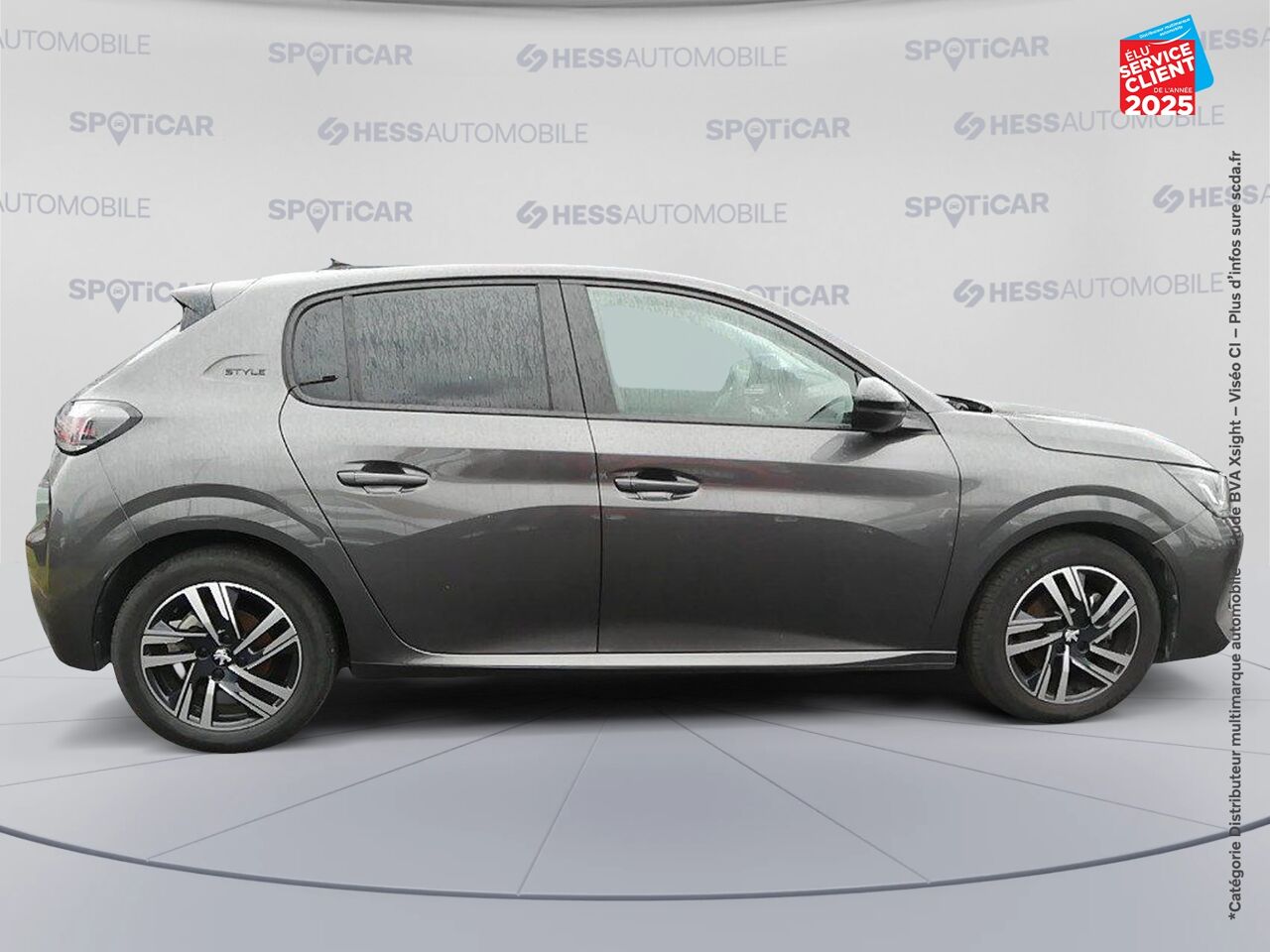 Véhicule d'occasion PEUGEOT 208 1.2 PURETECH 75CH SS STYLE chez Renault Colmar