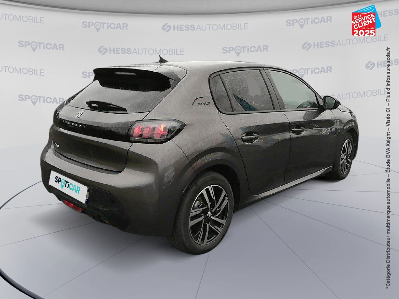 Véhicule d'occasion PEUGEOT 208 1.2 PURETECH 75CH SS STYLE chez Renault Colmar