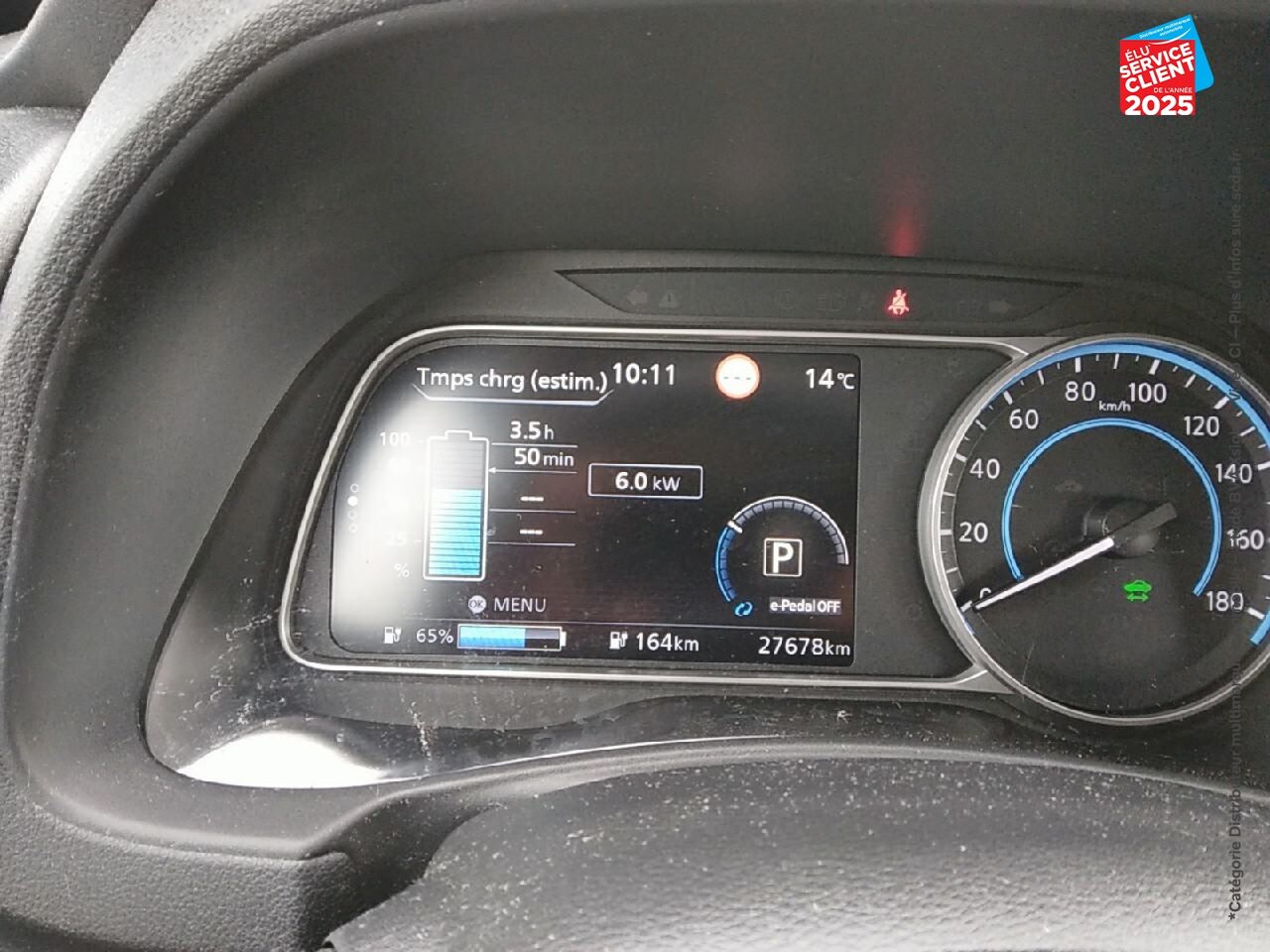 Véhicule d'occasion NISSAN LEAF 150CH 40KWH ACENTA 21 chez Nissan Metz