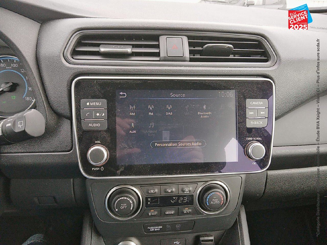 Véhicule d'occasion NISSAN LEAF 150CH 40KWH ACENTA 21 chez Nissan Metz