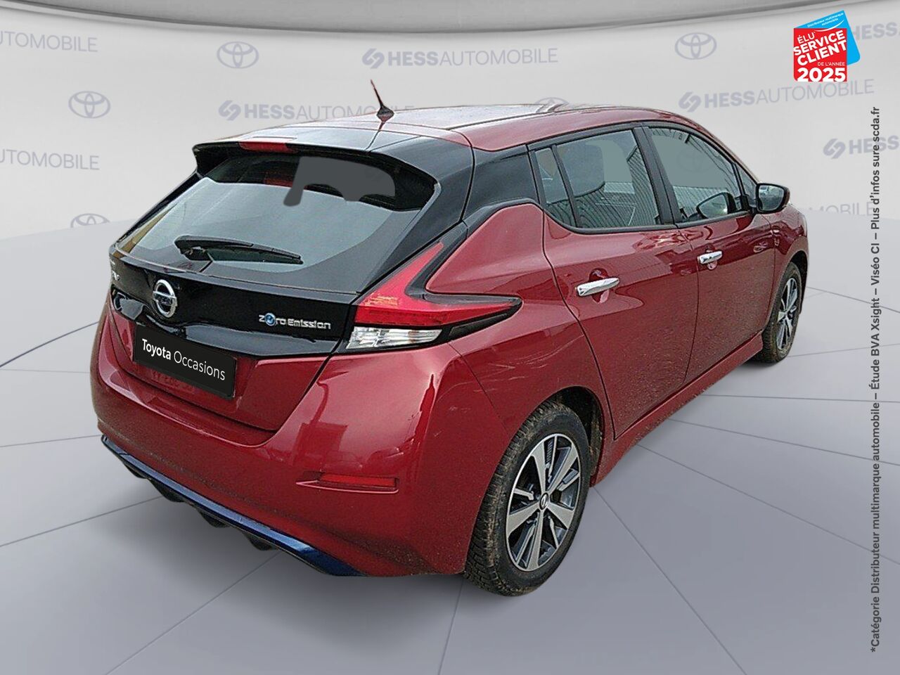 Véhicule d'occasion NISSAN LEAF 150CH 40KWH ACENTA 21 chez Nissan Metz