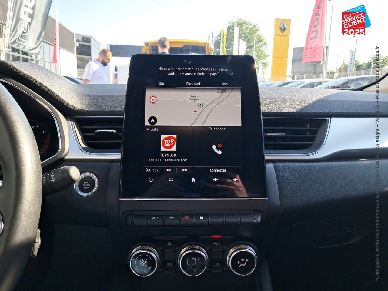 Véhicule d'occasion RENAULT CAPTUR 1.3 TCE MILD HYBRID 160CH TECHNO EDC chez Renault Saint-Louis