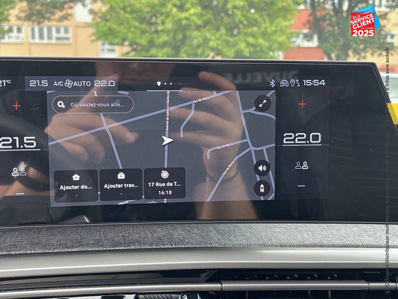 Véhicule d'occasion PEUGEOT 3008 ELECTRIQUE 210CH BATTERIE 73 KWH ALLURE chez Renault Colmar