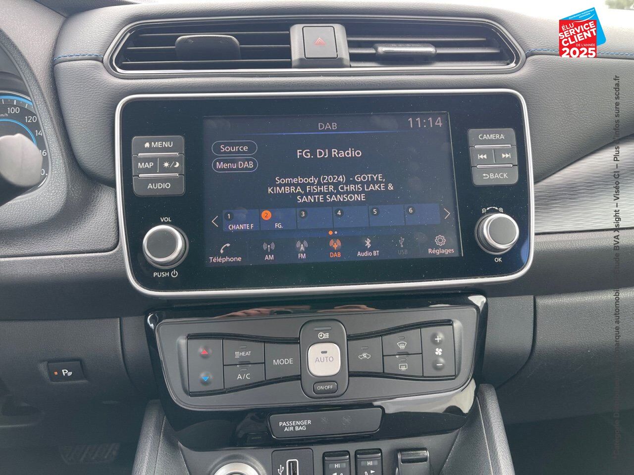 Véhicule d'occasion NISSAN LEAF 150CH 40KWH N-CONNECTA 19.5 chez Nissan Haguenau