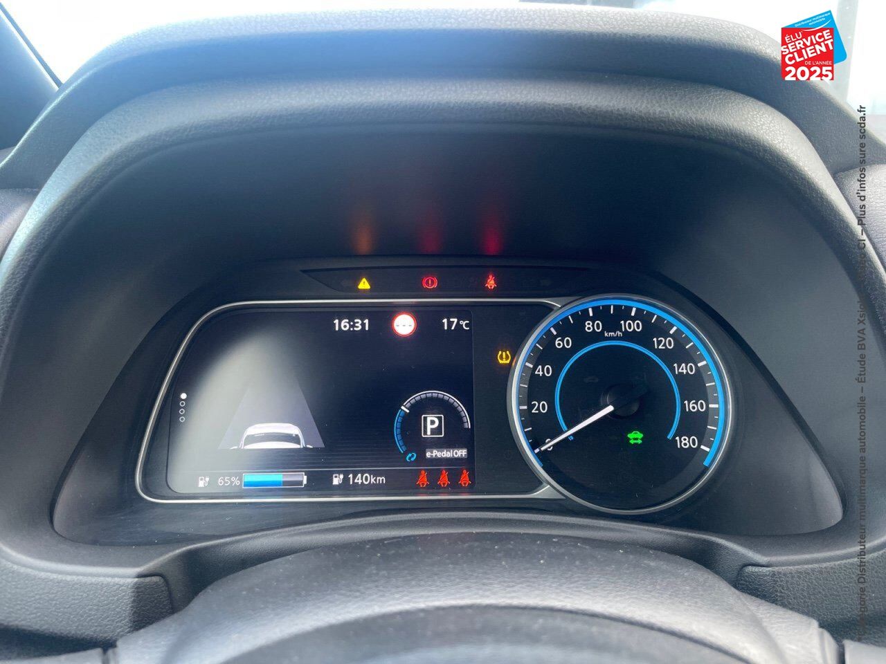 Véhicule d'occasion NISSAN LEAF 150CH 40KWH ACENTA 21.5 chez Nissan Qashqai occasion