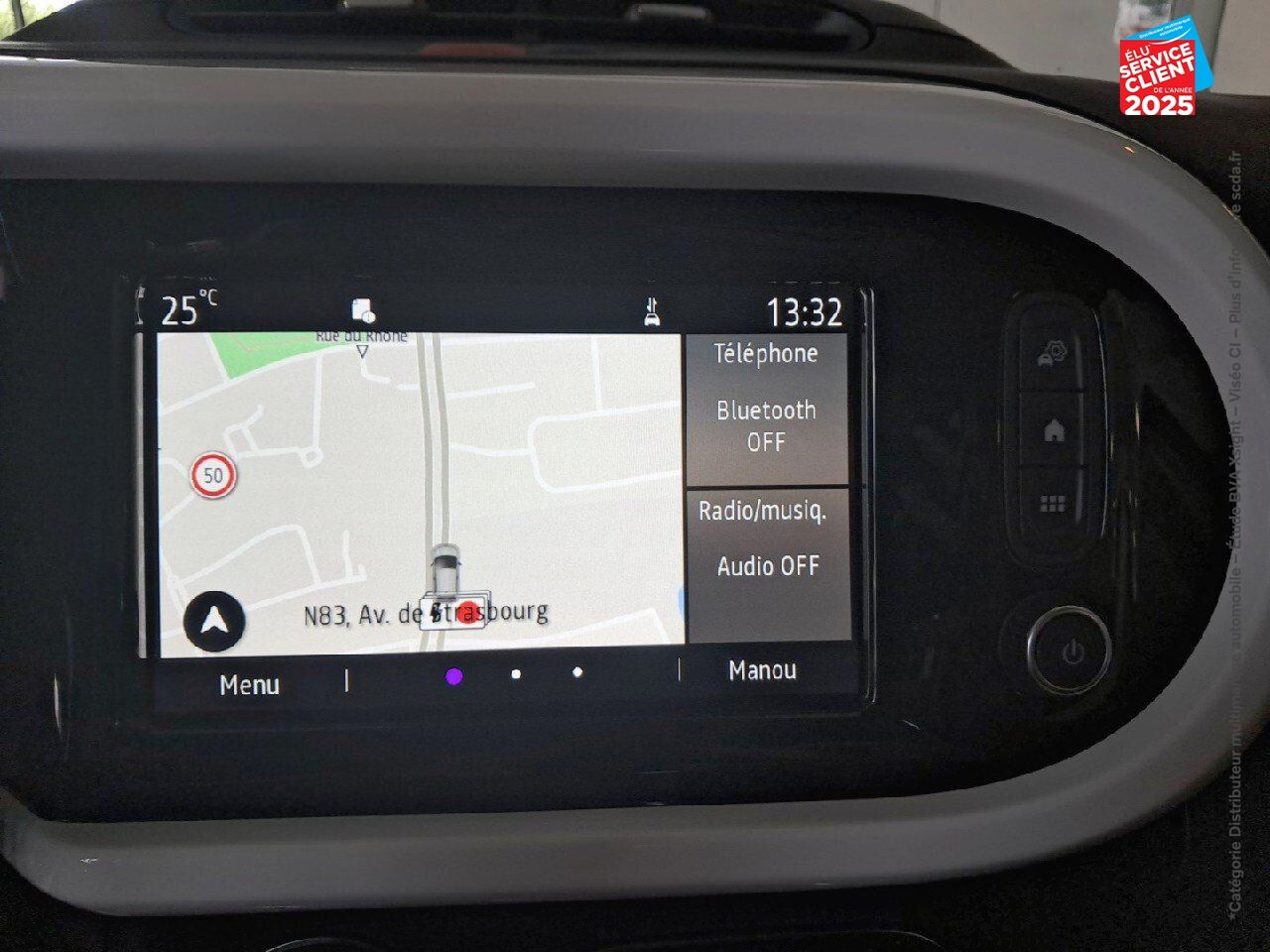 Véhicule d'occasion RENAULT TWINGO E-TECH ELECTRIC INTENS R80 ACHAT INTEGRAL - 21 chez Renault Belfort
