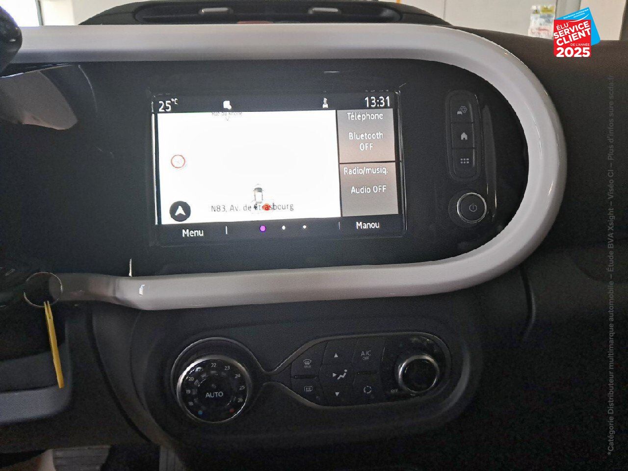 Véhicule d'occasion RENAULT TWINGO E-TECH ELECTRIC INTENS R80 ACHAT INTEGRAL - 21 chez Renault Belfort
