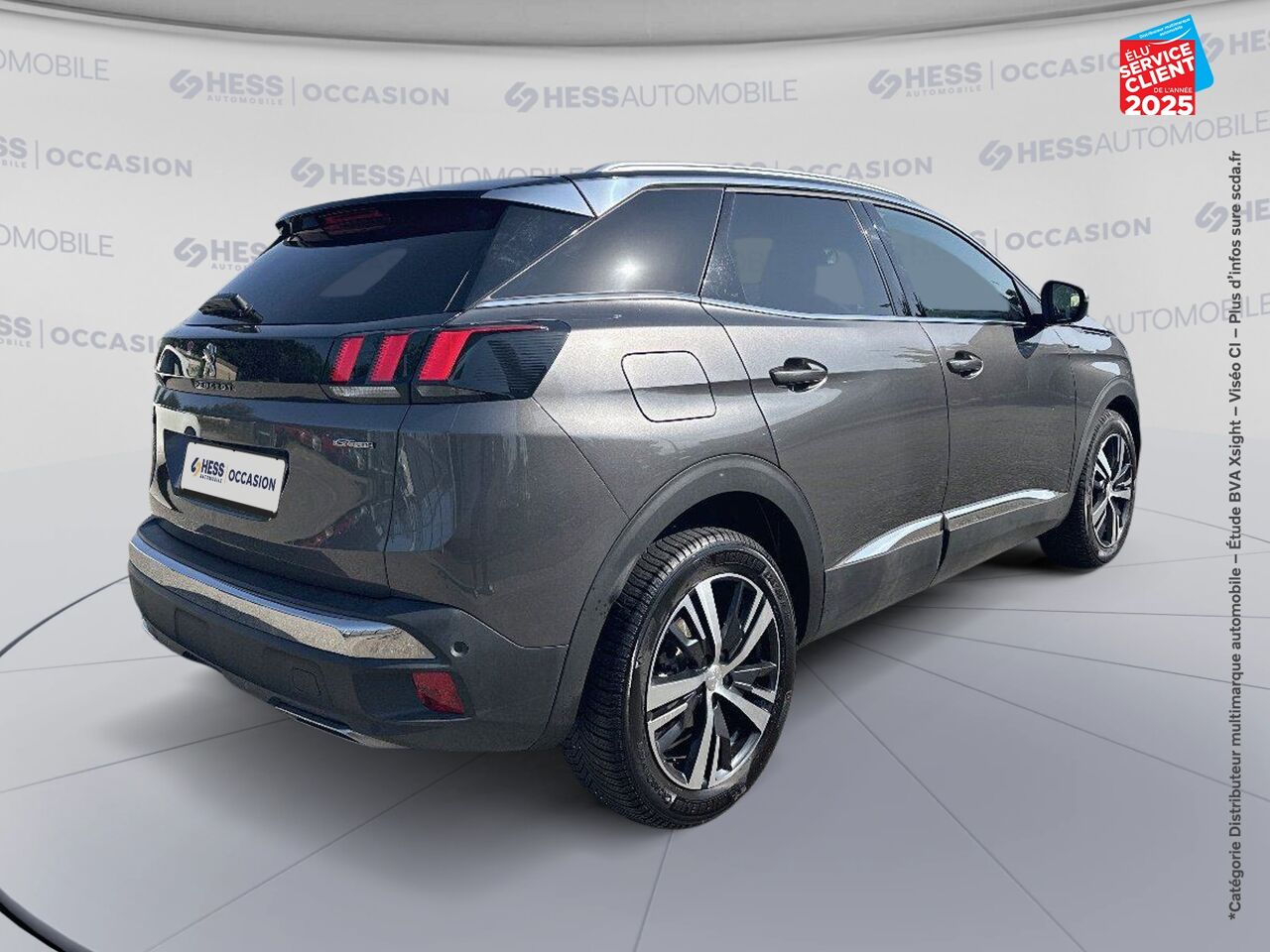 Véhicule d'occasion PEUGEOT 3008 1.2 PURETECH 130CH E6.C GT LINE SS chez Toyota Thionville