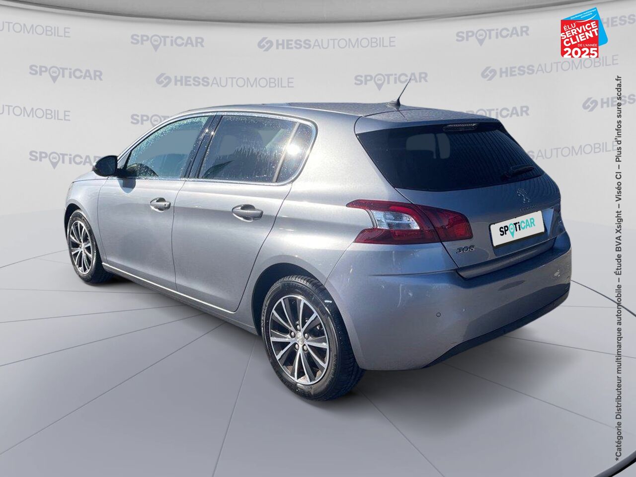 Véhicule d'occasion PEUGEOT 308 1.2 PURETECH 110CH ALLURE SS 5P chez HESS Automobile