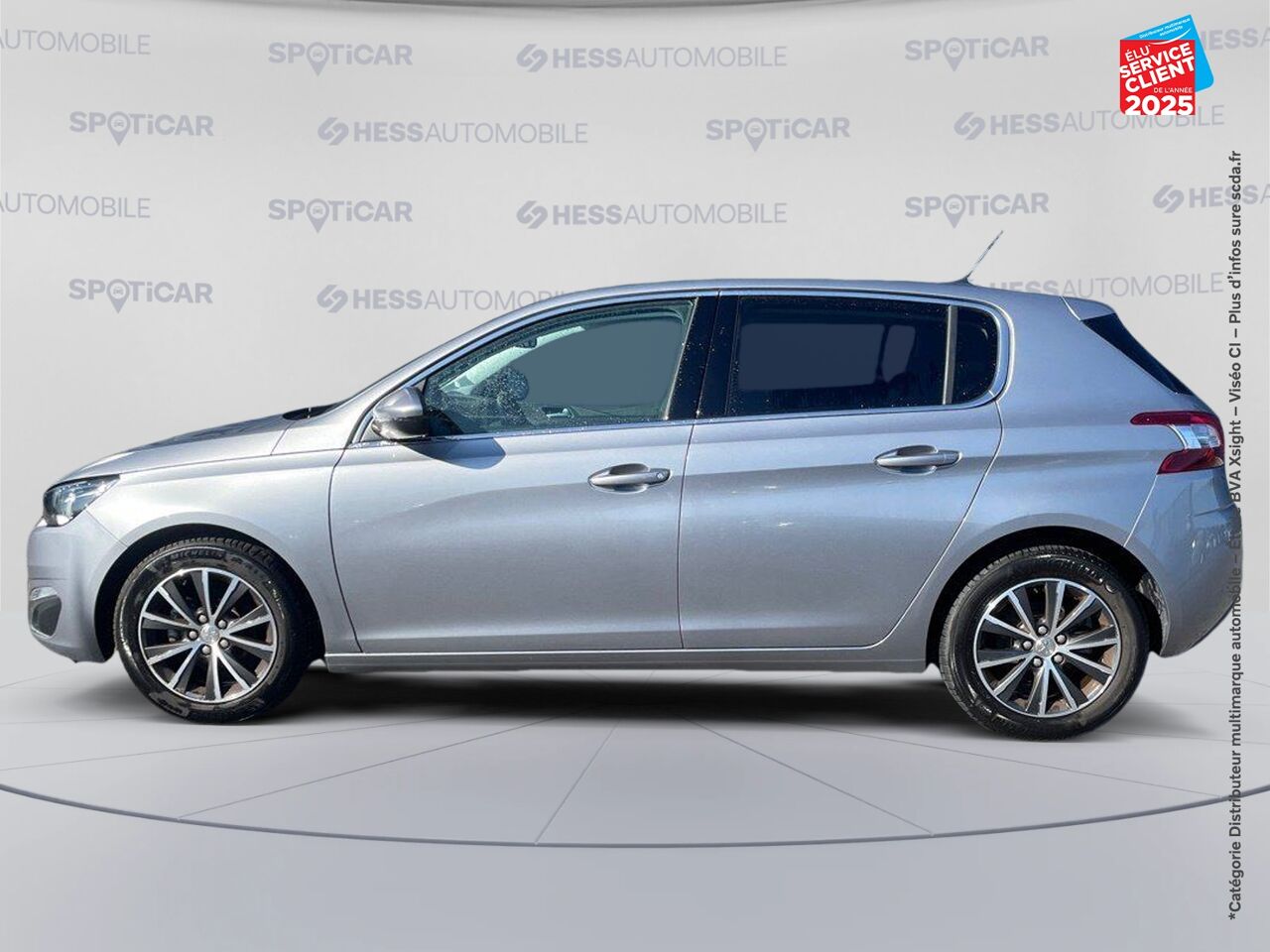 Véhicule d'occasion PEUGEOT 308 1.2 PURETECH 110CH ALLURE SS 5P chez HESS Automobile