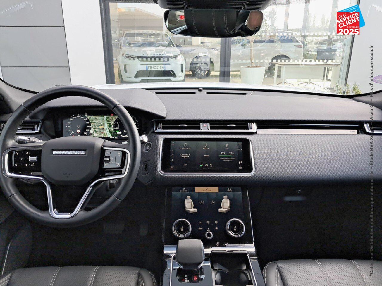 Véhicule d'occasion LAND-ROVER RANGE ROVER VELAR 2.0 P400E 404CH PHEV S AWD BVA AM23 chez Land Rover Strasbourg