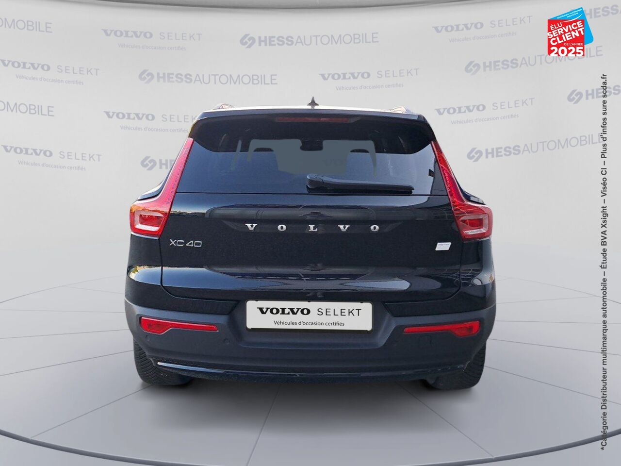 Véhicule d'occasion VOLVO XC40 RECHARGE EXTENDED RANGE 252CH ULTIMATE chez Volvo Chalons