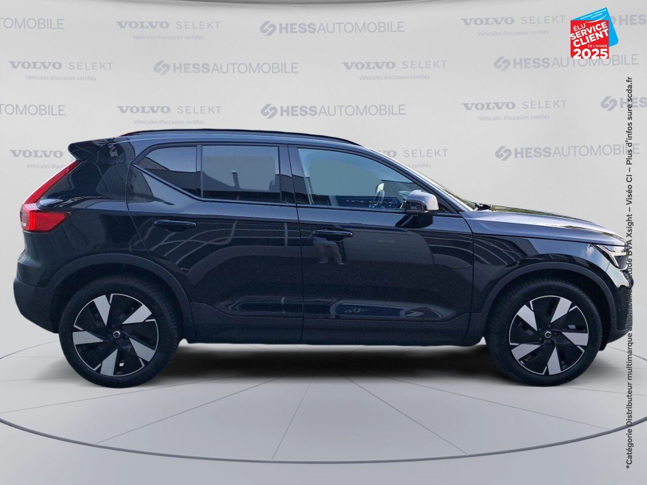 Véhicule d'occasion VOLVO XC40 RECHARGE EXTENDED RANGE 252CH ULTIMATE chez Volvo Chalons