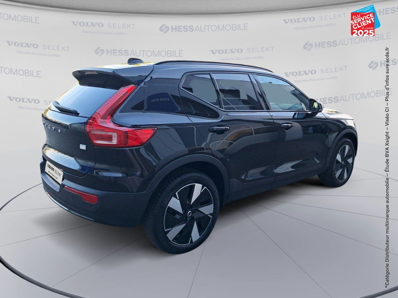 Véhicule d'occasion VOLVO XC40 RECHARGE EXTENDED RANGE 252CH ULTIMATE chez Volvo Chalons