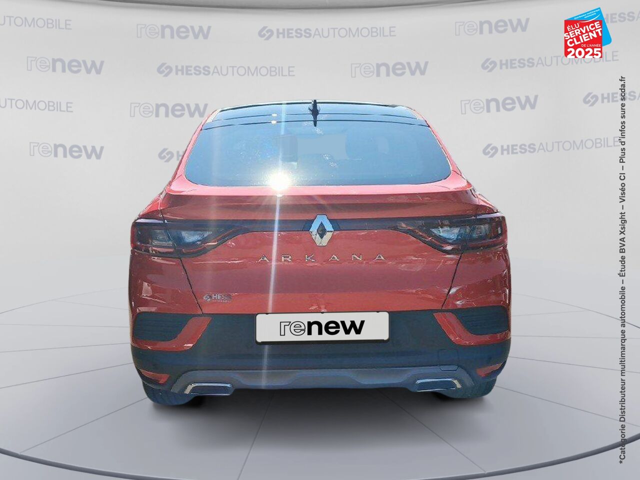 Véhicule d'occasion RENAULT ARKANA 1.3 TCE MILD HYBRID 160CH RS LINE EDC -22 chez Renault Sélestat