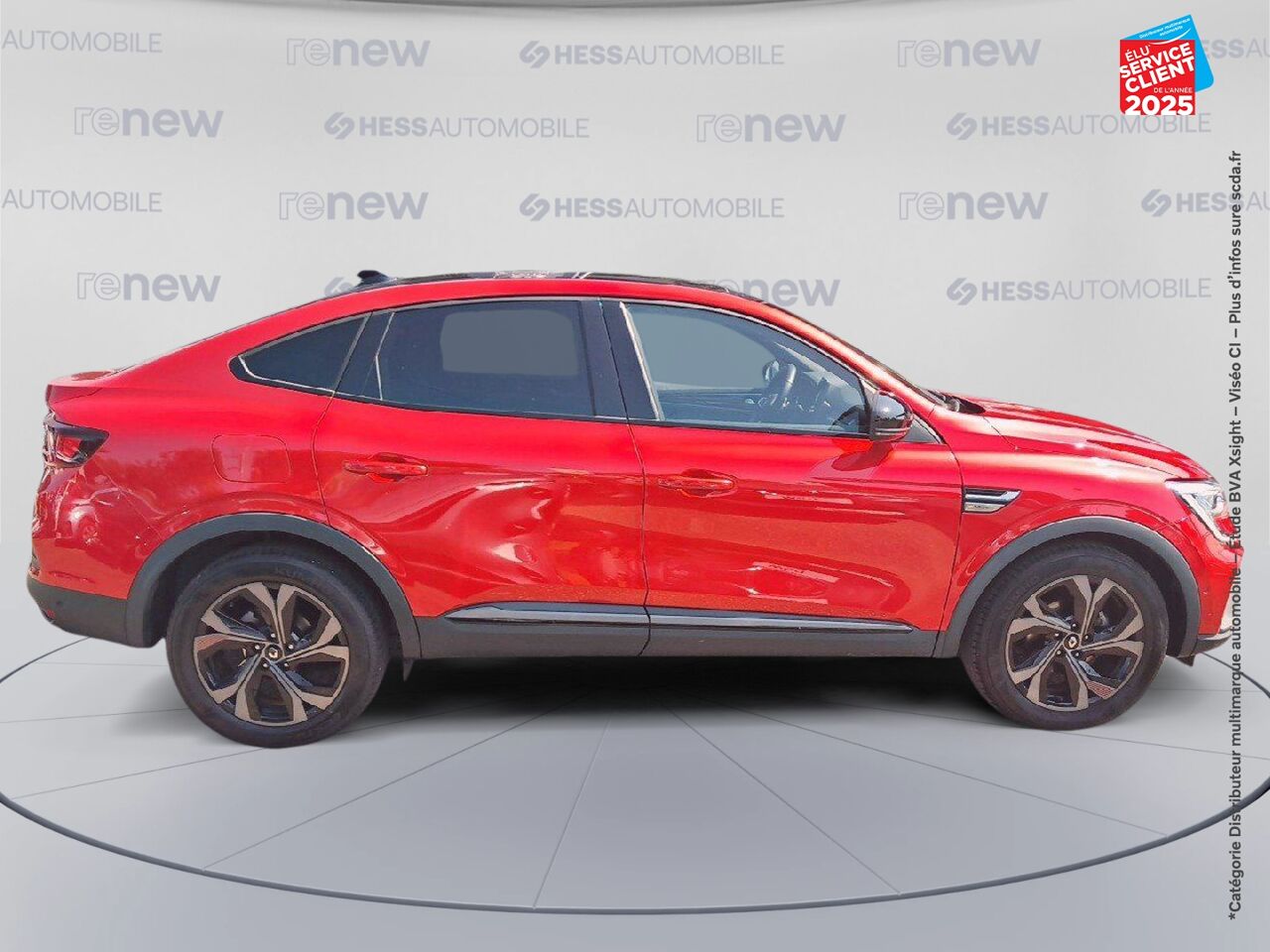 Véhicule d'occasion RENAULT ARKANA 1.3 TCE MILD HYBRID 160CH RS LINE EDC -22 chez Renault Sélestat
