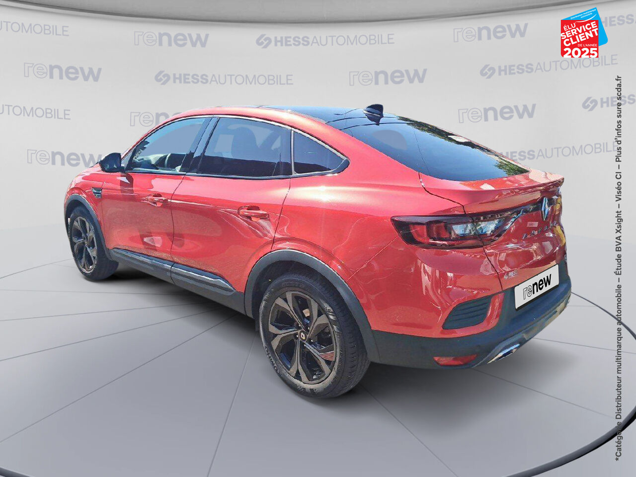 Véhicule d'occasion RENAULT ARKANA 1.3 TCE MILD HYBRID 160CH RS LINE EDC -22 chez Renault Sélestat