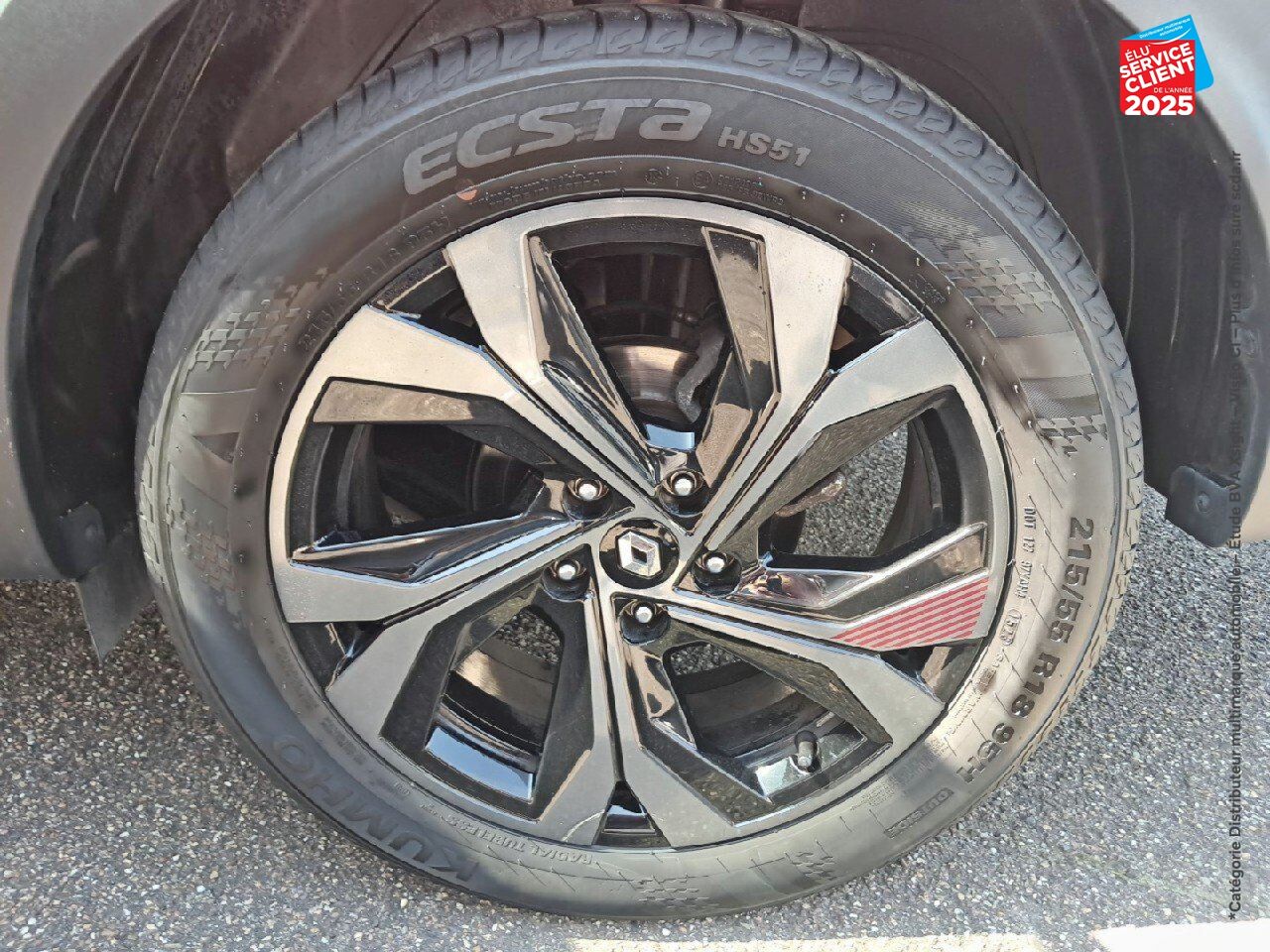 Véhicule d'occasion RENAULT ARKANA 1.3 TCE MILD HYBRID 160CH RS LINE EDC -22 chez Renault Sélestat