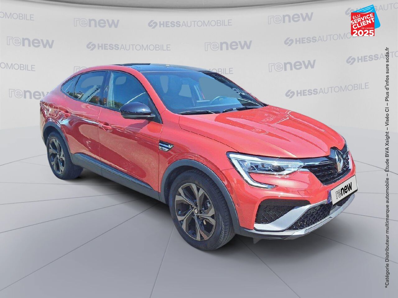 Véhicule d'occasion RENAULT ARKANA 1.3 TCE MILD HYBRID 160CH RS LINE EDC -22 chez Renault Sélestat