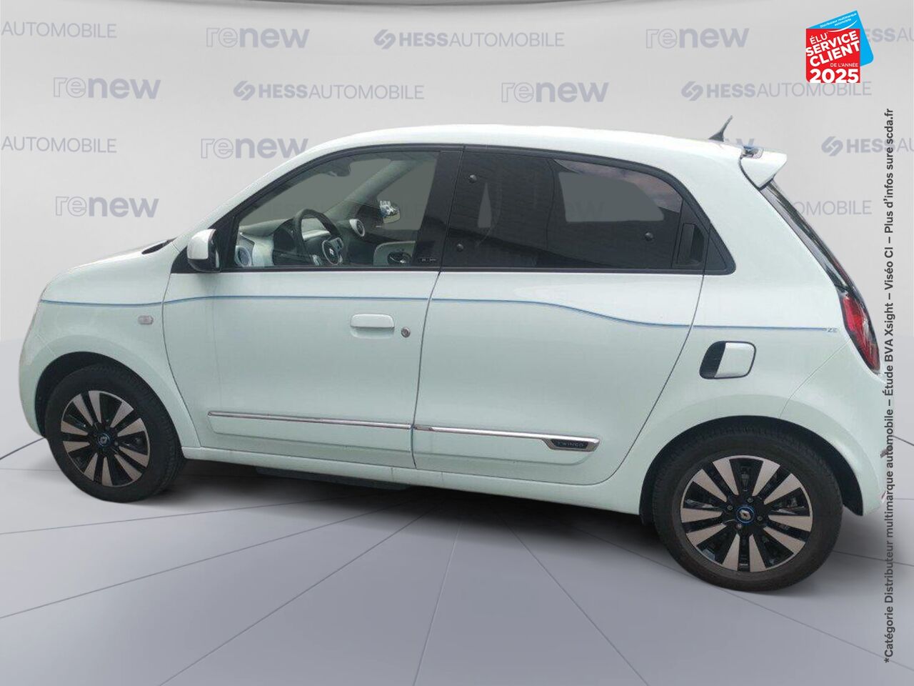 Véhicule d'occasion RENAULT TWINGO ELECTRIC INTENS R80 ACHAT INTEGRAL 3CV chez Renault Colmar