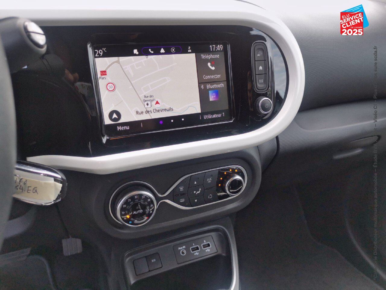 Véhicule d'occasion RENAULT TWINGO ELECTRIC INTENS R80 ACHAT INTEGRAL 3CV chez Renault Colmar