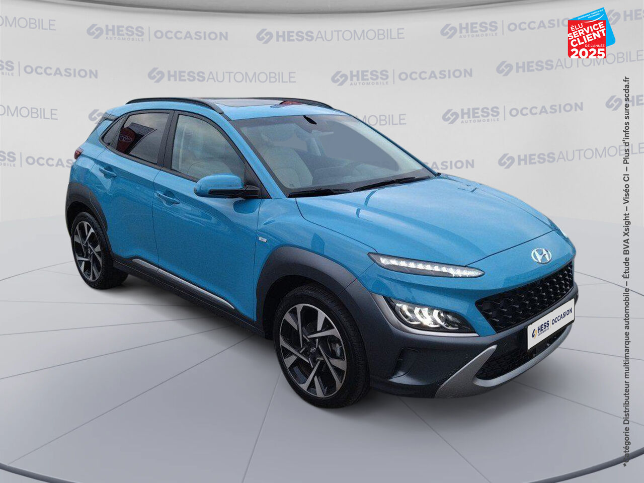 Véhicule d'occasion HYUNDAI KONA 1.6 CRDI 136CH HYBRID 48V EXECUTIVE DCT-7 chez Renault Saint-Louis