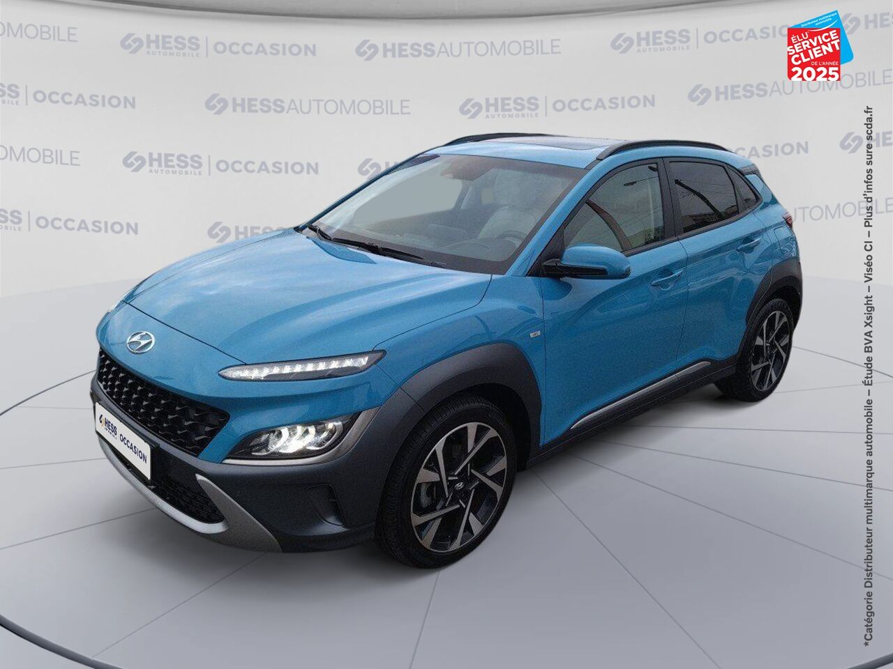 Véhicule d'occasion HYUNDAI KONA 1.6 CRDI 136CH HYBRID 48V EXECUTIVE DCT-7 chez Renault Saint-Louis