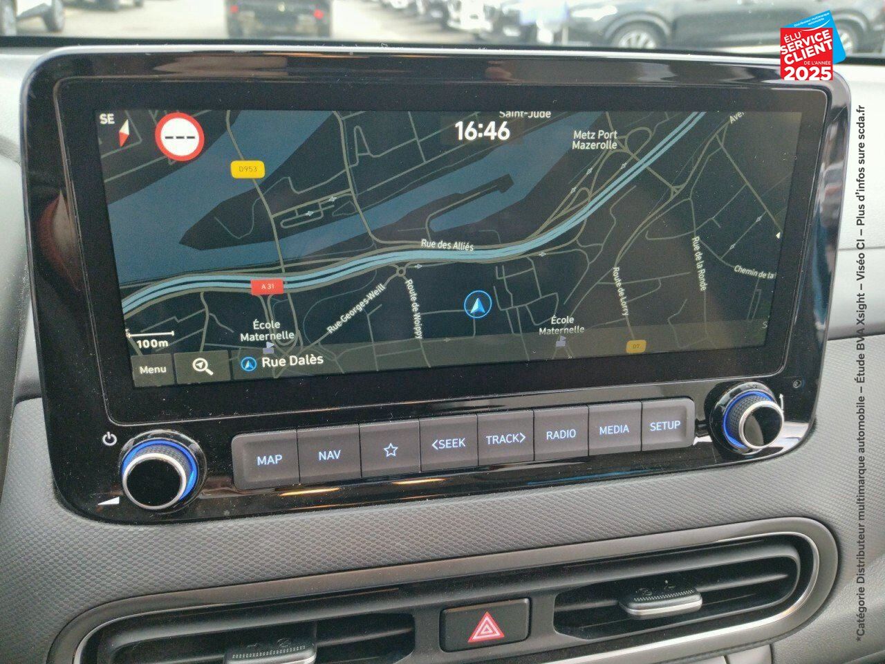 Véhicule d'occasion HYUNDAI KONA 1.6 CRDI 136CH HYBRID 48V EXECUTIVE DCT-7 chez Renault Saint-Louis