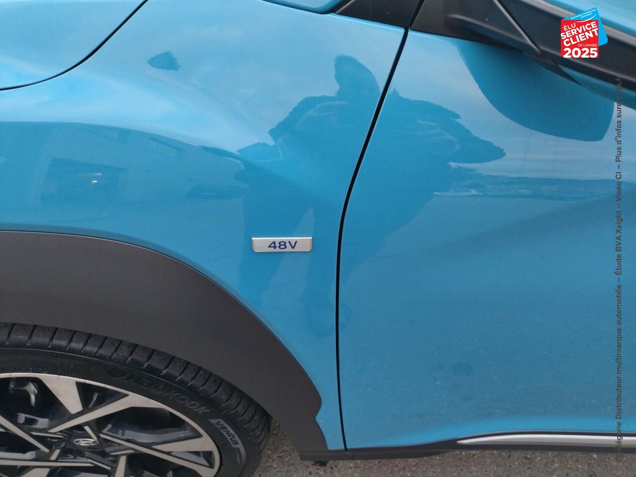 Véhicule d'occasion HYUNDAI KONA 1.6 CRDI 136CH HYBRID 48V EXECUTIVE DCT-7 chez Renault Saint-Louis