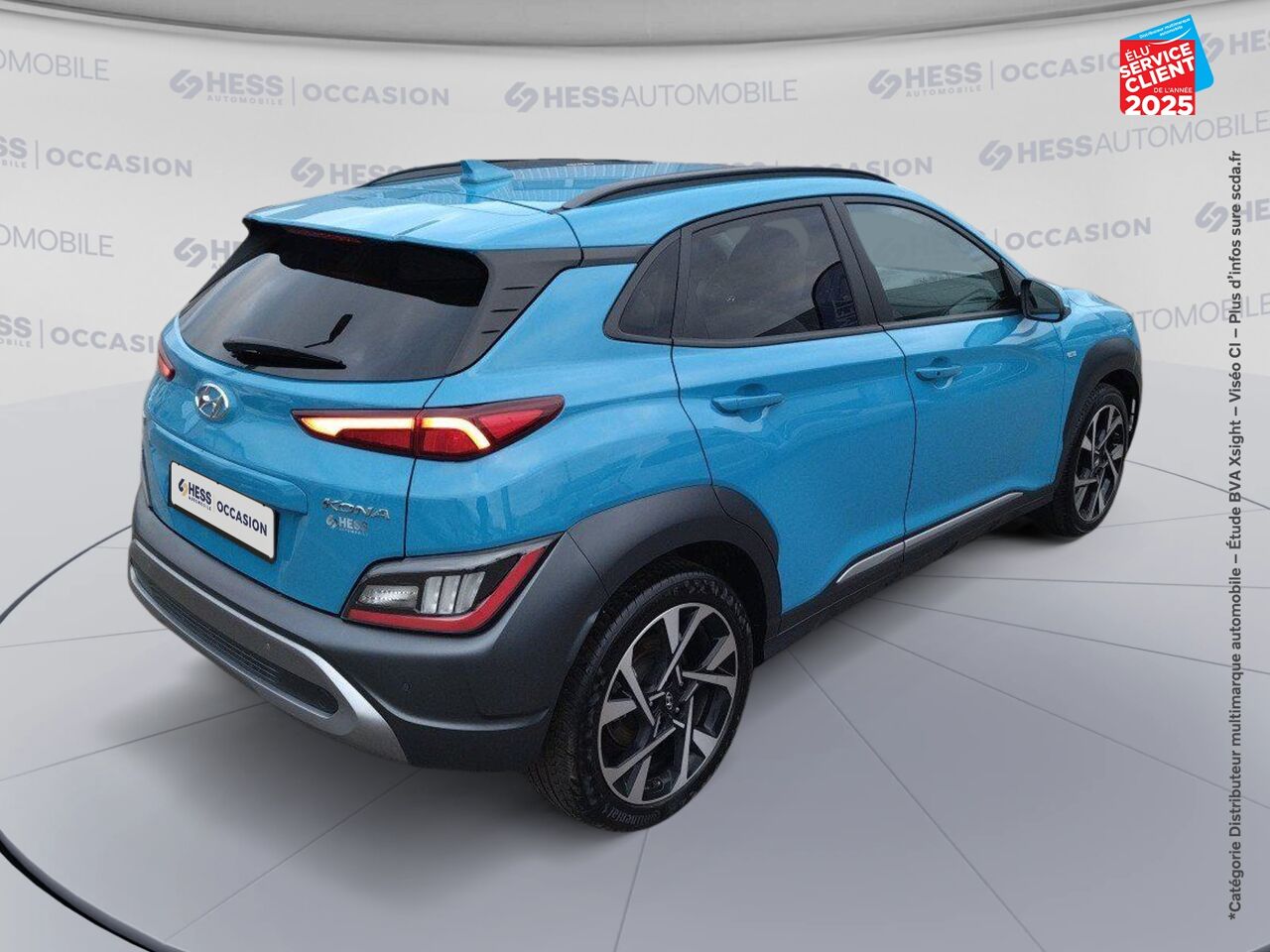 Véhicule d'occasion HYUNDAI KONA 1.6 CRDI 136CH HYBRID 48V EXECUTIVE DCT-7 chez Renault Saint-Louis