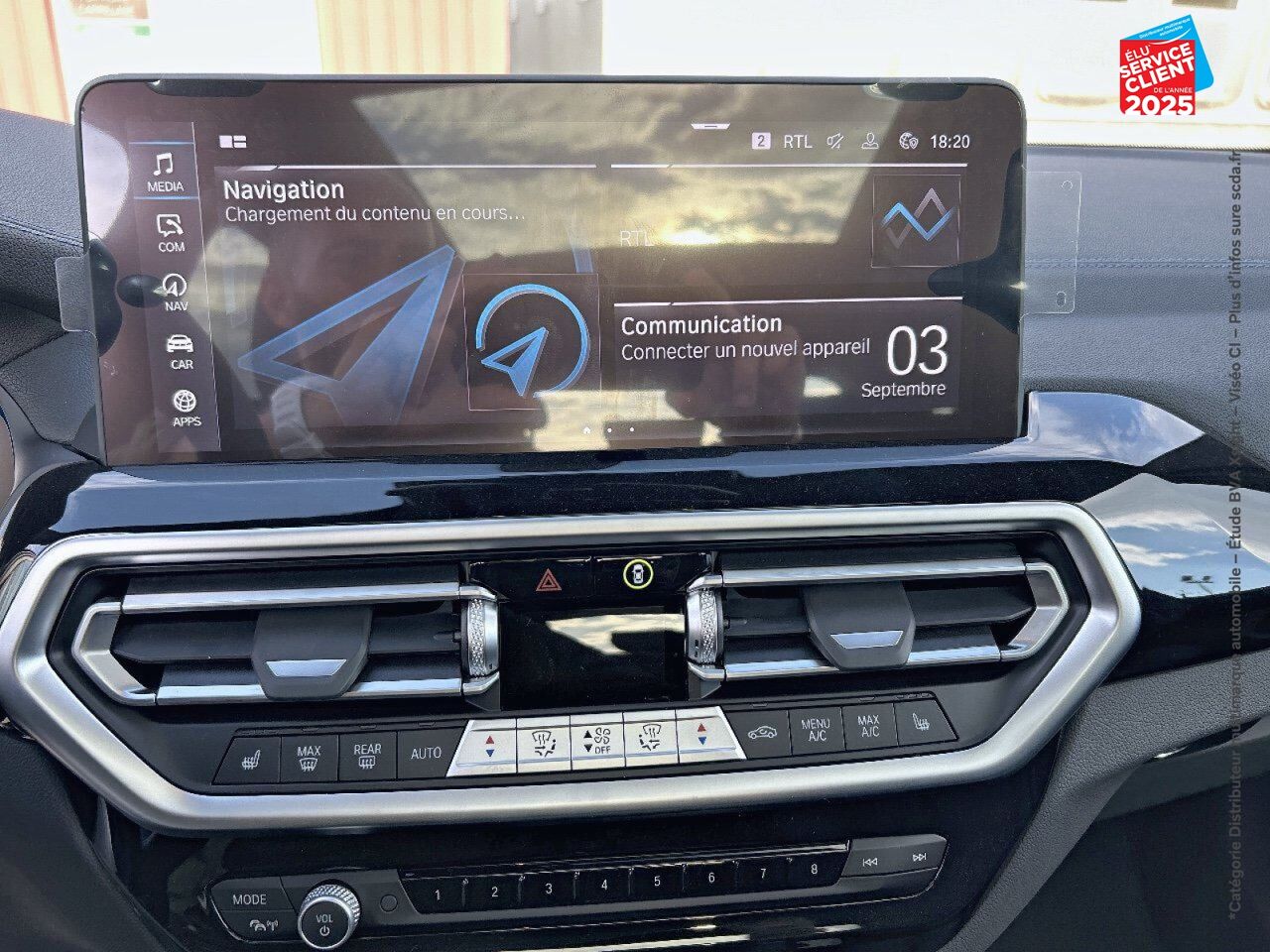 Véhicule neuf BMW IX3 M SPORT 286CH IMPRESSIVE chez BMW Belfort