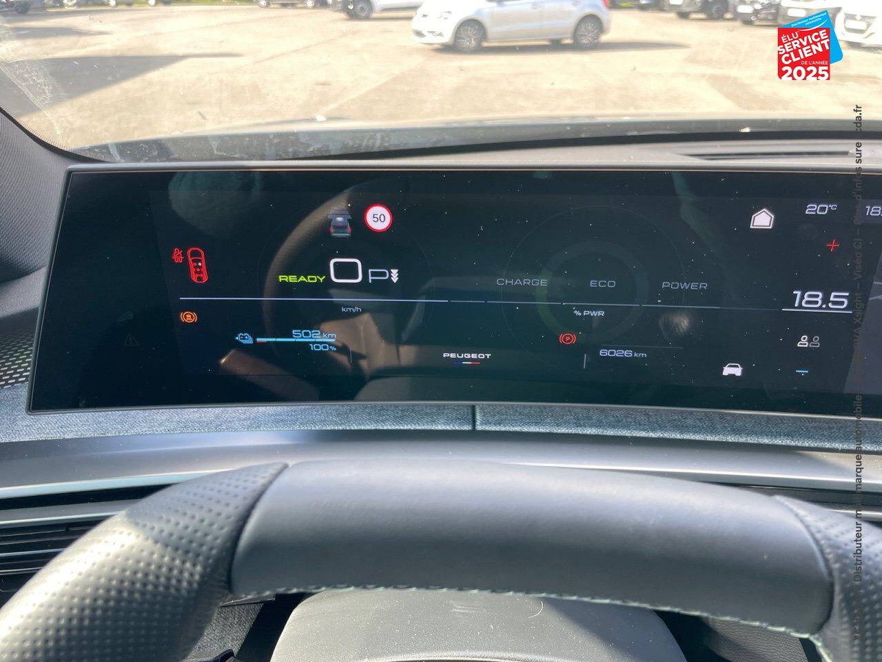 Véhicule d'occasion PEUGEOT 5008 ELECTRIQUE 210CH BATTERIE 73 KWH GT chez Renault Colmar
