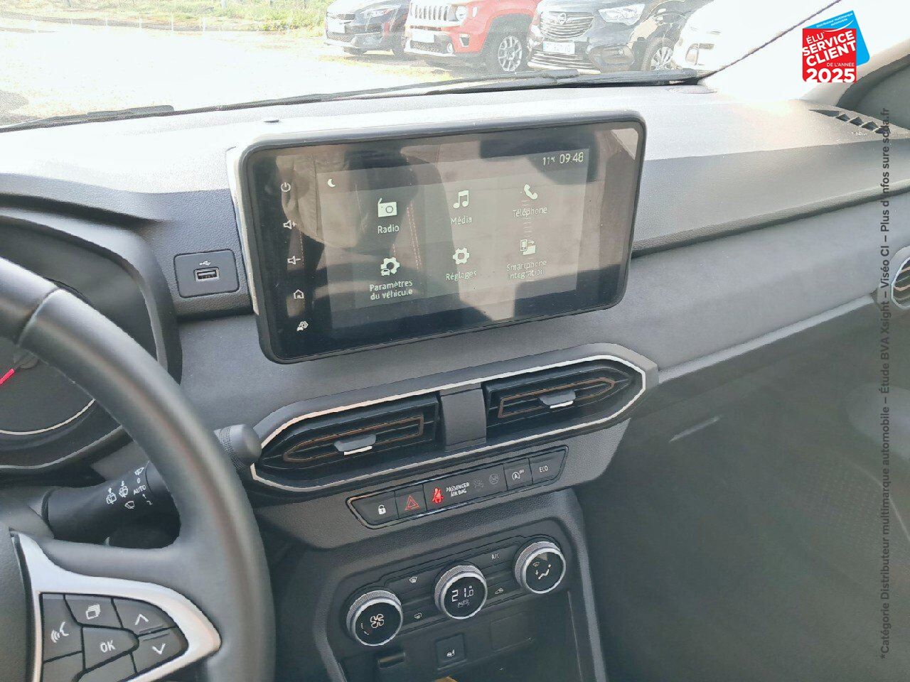 Véhicule d'occasion DACIA SANDERO 1.0 ECO-G 100CH STEPWAY EXTREME CAMERA chez Dacia Sélestat