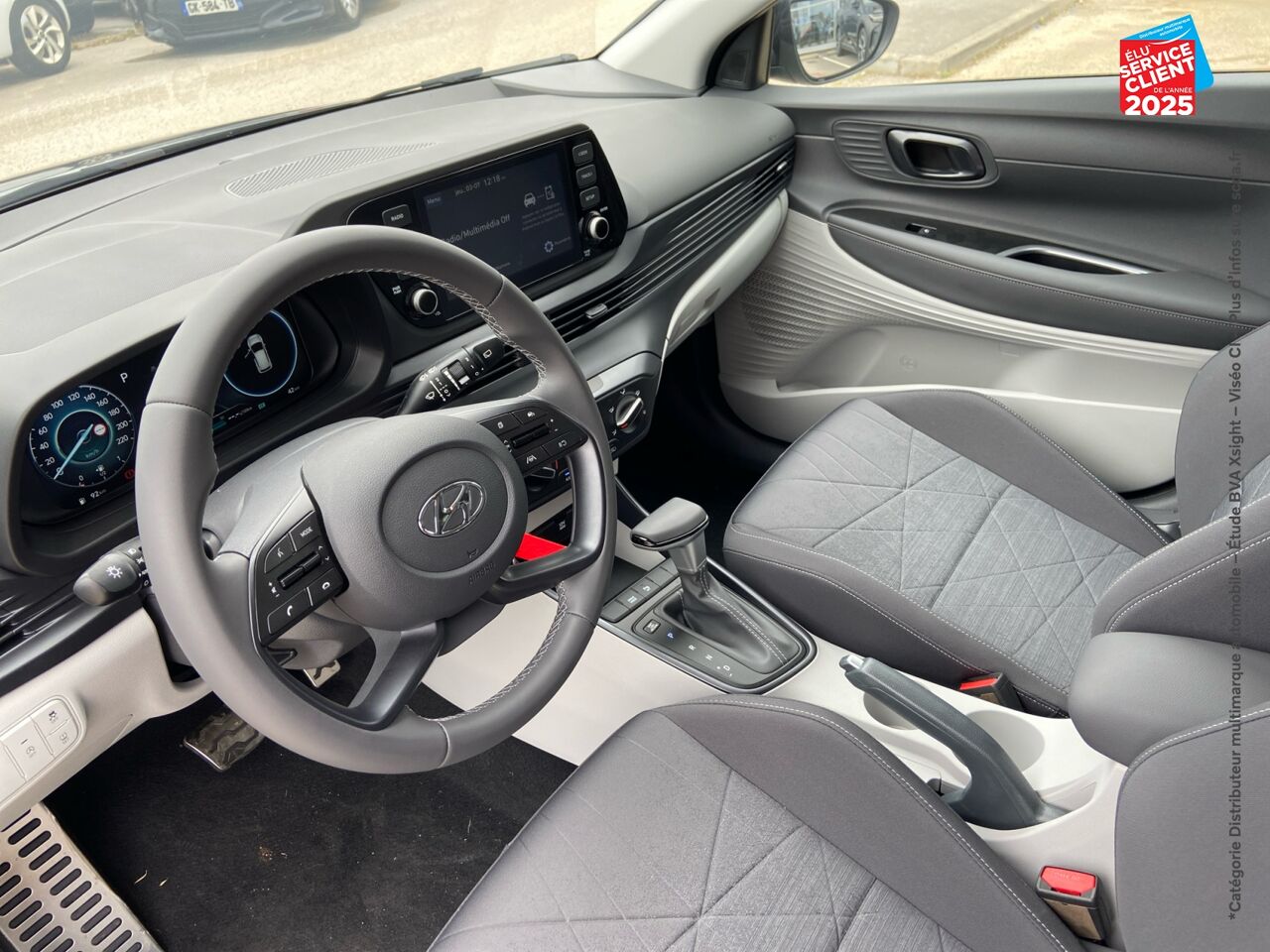 Véhicule d'occasion HYUNDAI BAYON 1.0 T-GDI 100CH HYBRID 48V INTUITIVE DCT-7 chez Hyundai Chalons